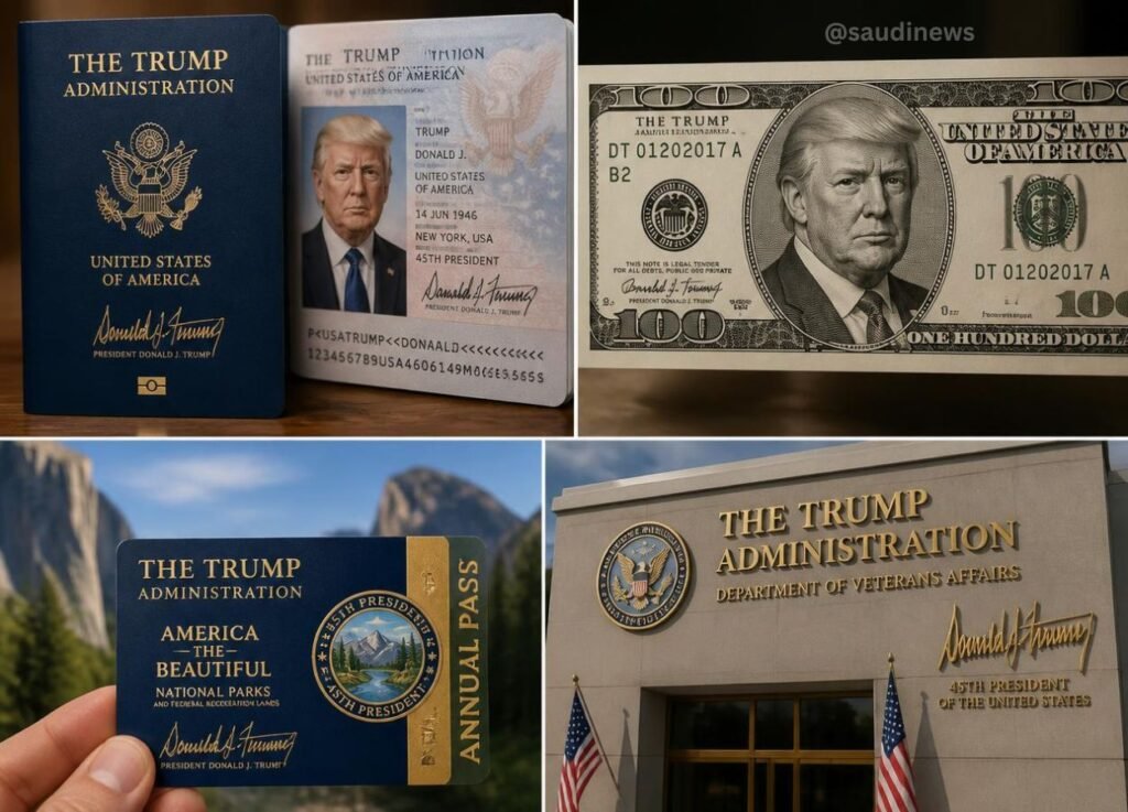 Trump Federal Symbols Rebranding