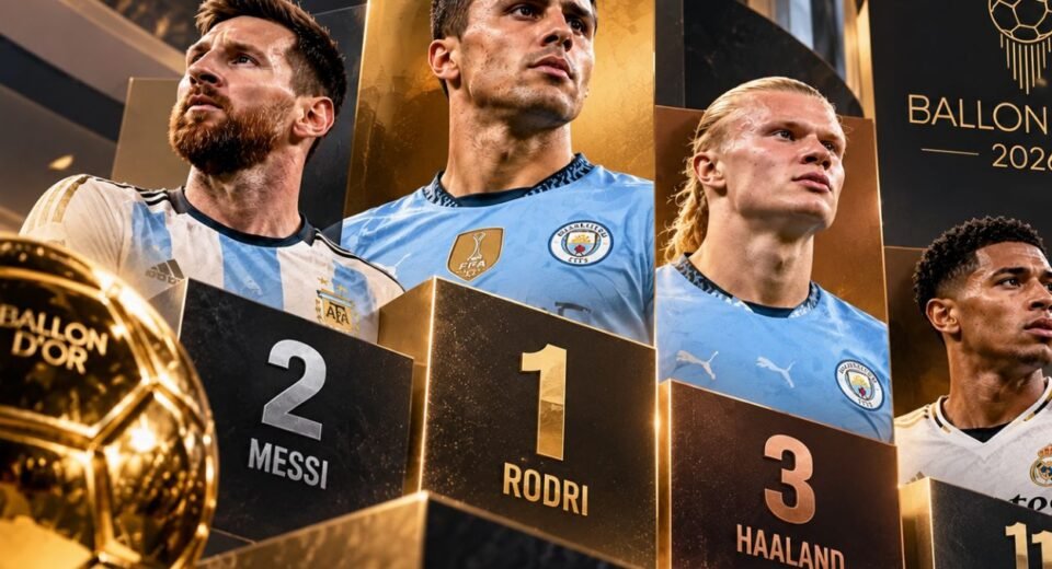 2026 Ballon d’Or Rankings: Rodri, Messi, and Haaland Secure Top-10 Spots as Jude Bellingham Takes 11th 2026 Ballon d’Or Rankings: Rodri, Messi, and Haaland Secure Top-10 Spots as Jude Bellingham Takes 11th