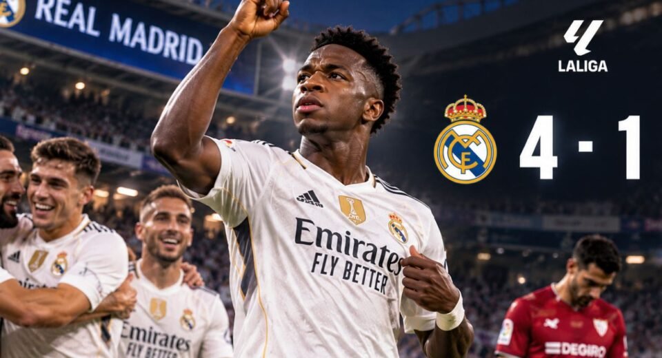 Yan Diomande Stars with Goal and Assist as Real Madrid Overpower Sevilla in La Liga Yan Diomande Stars with Goal and Assist as Real Madrid Overpower Sevilla in La Liga
